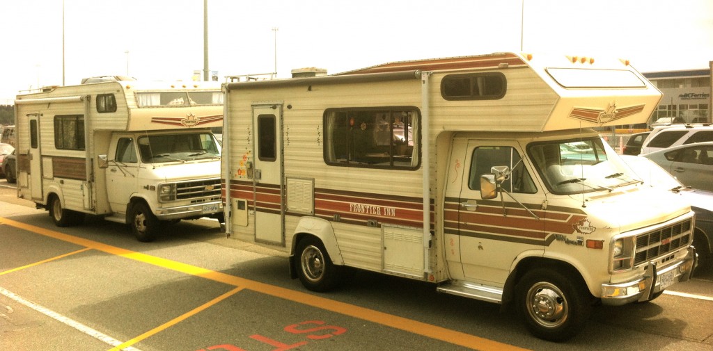 Meeting our people at the ferry terminal.